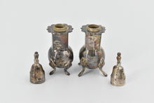 Load image into Gallery viewer, Sterling Silver Sanborns Mexico Vintage Salt &amp; Pepper Shaker Set