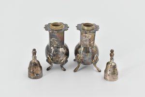 Sterling Silver Sanborns Mexico Vintage Salt & Pepper Shaker Set