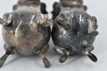 Load image into Gallery viewer, Sterling Silver Sanborns Mexico Vintage Salt &amp; Pepper Shaker Set