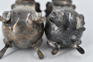 Sterling Silver Sanborns Mexico Vintage Salt & Pepper Shaker Set