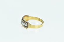 Load image into Gallery viewer, 15K 1880 T Willis&amp;Co Victorian Rose Diamond Pearl Ring Yellow Gold