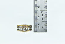 Load image into Gallery viewer, 15K 1880 T Willis&amp;Co Victorian Rose Diamond Pearl Ring Yellow Gold