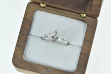 Load image into Gallery viewer, Platinum Marquise Diamond Engagement 8.5x4.5mm Setting Ring