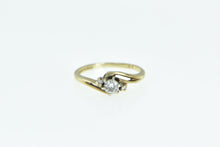 Load image into Gallery viewer, 14K 0.20 Ctw Diamond Classic Promise Engagement Ring Yellow Gold