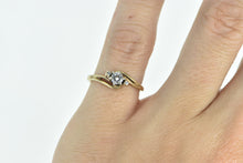 Load image into Gallery viewer, 14K 0.20 Ctw Diamond Classic Promise Engagement Ring Yellow Gold