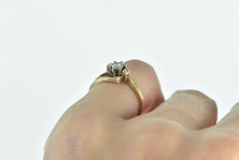 Load image into Gallery viewer, 14K 0.20 Ctw Diamond Classic Promise Engagement Ring Yellow Gold