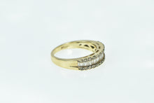 Load image into Gallery viewer, 14K LeVian Baguette Diamond Wedding Band Ring Yellow Gold