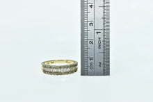 Load image into Gallery viewer, 14K LeVian Baguette Diamond Wedding Band Ring Yellow Gold