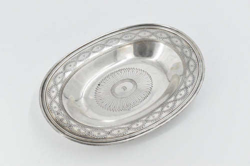 Sterling Silver Rare Tiffany & Co 17011H Oval Fruit Serving Bowl