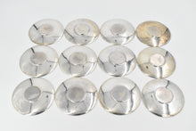 Load image into Gallery viewer, Sterling Silver Tiffany &amp; Co Demitasse Saucer Set 12 Pcs