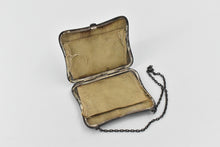 Load image into Gallery viewer, Sterling Silver Victorian Elaborate Scroll Monogram Wallet Purse