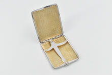 Load image into Gallery viewer, Sterling Silver Watson Art Deco Monogram Cigarette Vesta Case