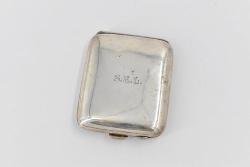 Sterling Silver William B Kerr & Co Monogram Money Box Wallet