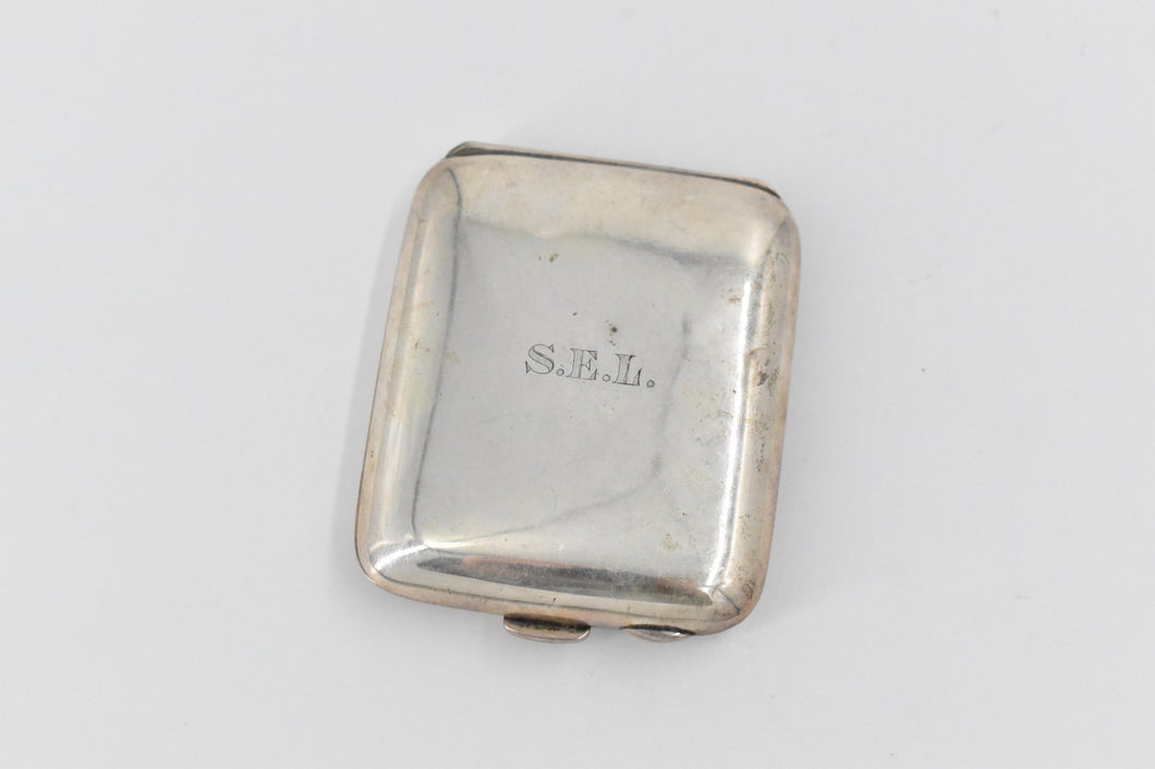 Sterling Silver William B Kerr & Co Monogram Money Box Wallet