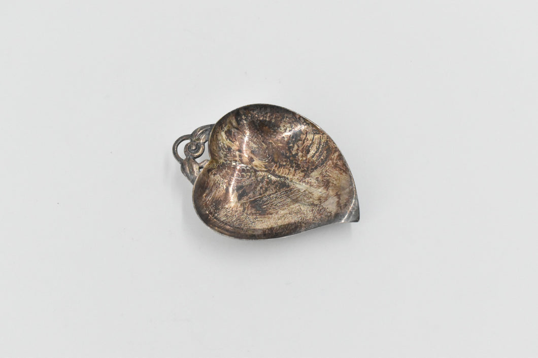 Sterling Silver Tiffany & Co Leaf Vintage Mini Nut Dish Bowl