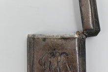 Load image into Gallery viewer, Sterling Silver Battin &amp; Co. Victorian Monogram Vesta Safe Match Case