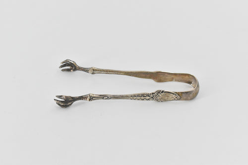 Sterling Silver Tiffany & Co Vintage Chicken Foot Sugar Bowl