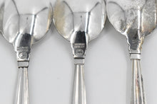 Load image into Gallery viewer, Sterling Silver Georg Jensen Acorn 6 pc Demitasse