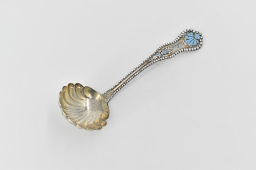 Sterling Silver Dominick & Haff Enamel King Ladle