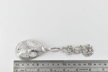 Load image into Gallery viewer, 800 Silver Antique Floral Rose Berry Spoon