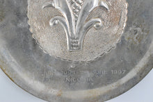 Load image into Gallery viewer, Sterling Silver Nicosia Cypress Engraved Dish Plate