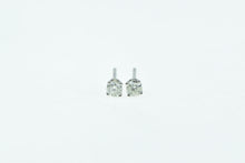 Load image into Gallery viewer, 14K 0.20 Ctw Diamond Vintage Classic Stud Earrings Yellow Gold