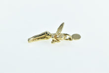 Load image into Gallery viewer, 14K Walt Disney Prod Tinkerbell Pixie Character Charm/Pendant Yellow Gold