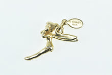 Load image into Gallery viewer, 14K Walt Disney Prod Tinkerbell Pixie Character Charm/Pendant Yellow Gold