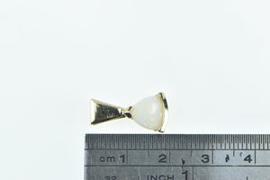 14K Trillion Opal Vintage Classic Simple Pendant Yellow Gold