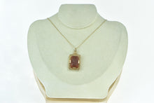 Load image into Gallery viewer, Gold Filled Victorian Reversible Onyx Carnelian Carved Pendant