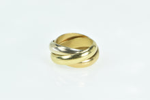 Load image into Gallery viewer, 18K Cartier Trinity Wedding Statement Three Band Ring Yellow Gold