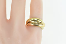 Load image into Gallery viewer, 18K Cartier Trinity Wedding Statement Three Band Ring Yellow Gold