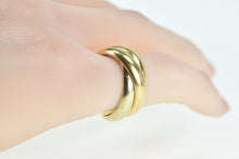 Load image into Gallery viewer, 18K Cartier Trinity Wedding Statement Three Band Ring Yellow Gold