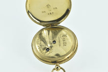 Load image into Gallery viewer, 18K 28mm Ornate Victorian Key Wind Enamel Elaborate Pocket Watch