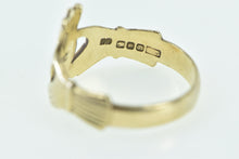 Load image into Gallery viewer, 9K Traditional Irish Traditional Loyalty Symbol Ring Yellow Gold