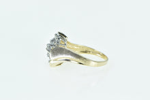 Load image into Gallery viewer, 10K Vintage Diamond Cluster Bypass Statement Ring Yellow Gold