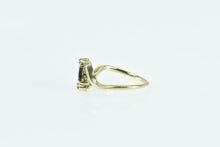 Load image into Gallery viewer, 14K Marquise Sapphire Diamond Vintage Bypass Ring Yellow Gold