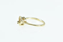 Load image into Gallery viewer, 14K Diamond Heart Love Symbol Vintage Romantic Ring Yellow Gold