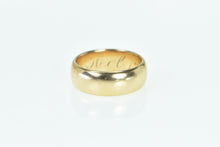 Load image into Gallery viewer, 18K 1870&#39;s 6.75mm Vintage Classic Wedding Band Ring Yellow Gold