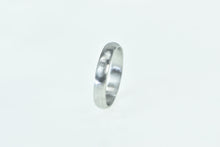 Load image into Gallery viewer, Platinum 4.5mm Classic Brushed Finish Wedding Band Ring