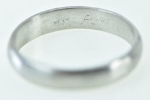 Load image into Gallery viewer, Platinum 4.5mm Classic Brushed Finish Wedding Band Ring