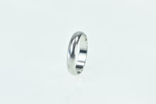 Load image into Gallery viewer, Platinum 5.0mm Classic Rounded Simple Wedding Band Ring