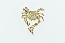 Load image into Gallery viewer, 14K Crab Cancer Astrology Zodiac Sign Symbol Charm/Pendant Yellow Gold