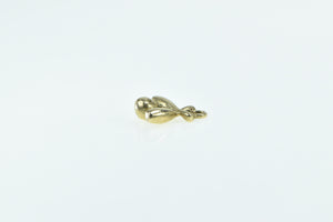 14K Bowling Pin Ball Bowl Vintage 3D Charm/Pendant Yellow Gold