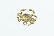 Load image into Gallery viewer, 14K Cancer Zodiac Sign Crab Symbol Vintage Charm/Pendant Yellow Gold