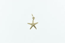 Load image into Gallery viewer, 14K Sea Star Fish Ocean Animal Marine Life Charm/Pendant Yellow Gold