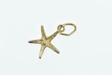 Load image into Gallery viewer, 14K Sea Star Fish Ocean Animal Marine Life Charm/Pendant Yellow Gold