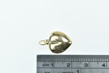 Load image into Gallery viewer, 14K Heart Puffy Love Symbol Forget Me Not Charm/Pendant Yellow Gold