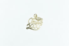 Load image into Gallery viewer, 14K Class of 2000 Graduate Alumni Graduation Charm/Pendant Yellow Gold