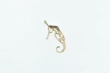 Load image into Gallery viewer, 14K Sea Horse Ocean Animal Marine Life Charm/Pendant Yellow Gold